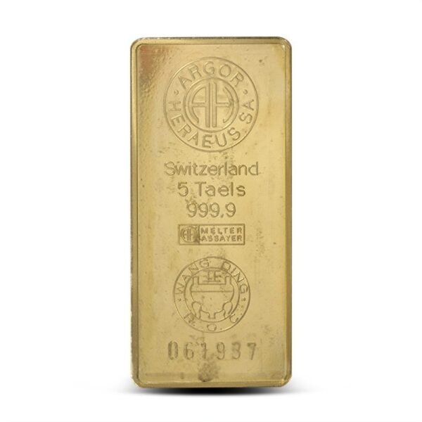Buy 5 Taels Gold Bars Online (Varied Condition, Any Mint) - Image 2