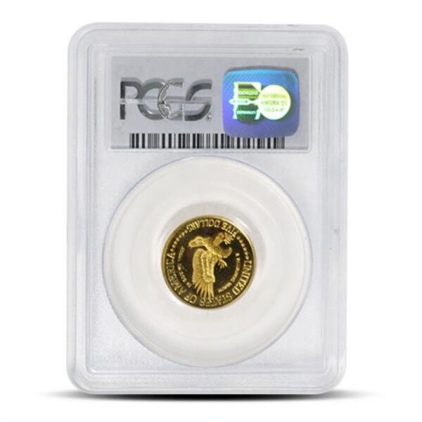 $5 US Mint Commemorative Gold Coin PR/PF69 (Random Year, Varied Label, PCGS or NGC) - Image 3