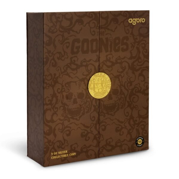 2025 5 oz Proof Colorized Niue Silver The Goonies Coin (Box + CoA, Gilded) - Image 6