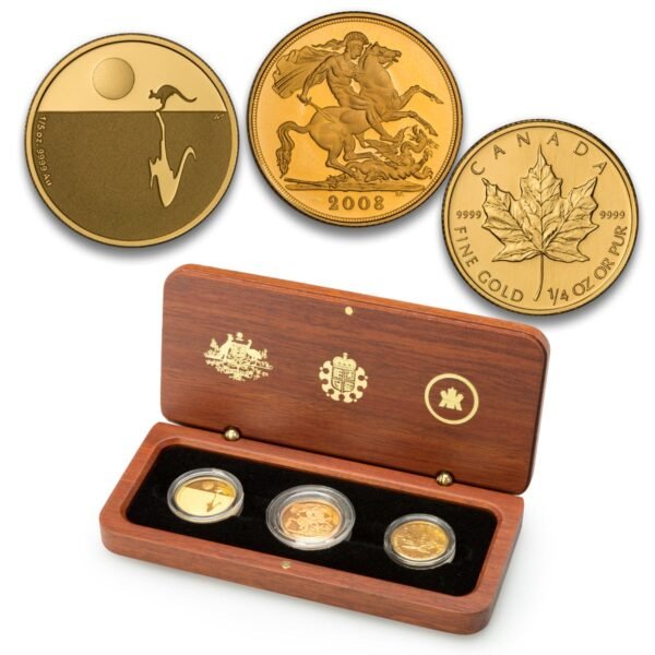 2008 Icons of the Commonwealth Gold Set Boxed