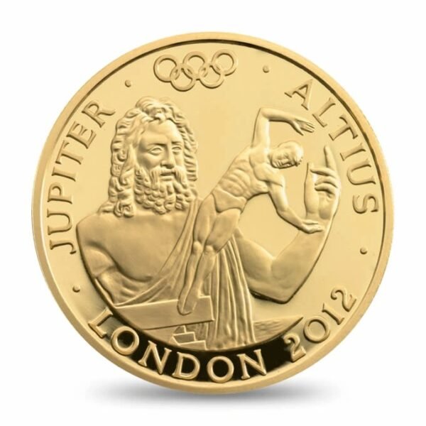 London 2012 Gold Series Higher 3 Coin Gold Proof Set Boxed - Image 2