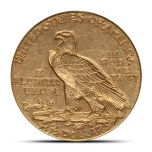 Pre-33 $2.50 Indian Gold Quarter Eagle Coin (AU)