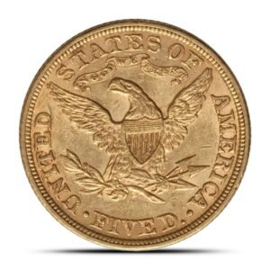 Pre-33 $5 Liberty Gold Half Eagle Coin (AU)
