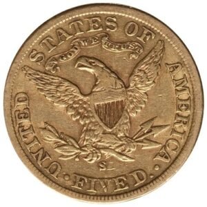 Pre-33 $5 Liberty Gold Half Eagle Coin (VF)